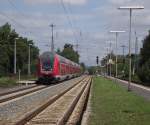 Ein RE nach Nrnberg Hbf durchfhrt am 6.