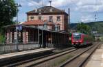 Veitshchheim, eine zumindest fr den Eisenbahnfreund sympathische Stadt in der Nhe von Wrzburg.