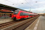 Der 442 817 auf der RB 20 von Oranienburg nach Potsdam Hbf am 21.11.2016 in Oranienburg.