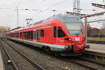 429 528-3 Hansestadt Stralsund  als RB 12(13265) von Rostock Hbf nach Ribnitz-Damgarten West kurz vor der Ausfahrt im Rostocker Hbf.29.12.2020