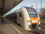 ET 462 039 RRX mit RE 6 aus Köln/Bonn Flughafen in Minden, 14.11.2020.