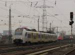 trans regio 460 509-3 als MRB 25338 von Mainz Hbf nach Kln Messe/Deutz, am 03.03.2012 in Mainz-Mombach.