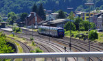 Da gab es früher mal ein Bw - Aber das ist schon lange her und die Gleisanlagen wurden schon stark zurückgebaut, dass man nur noch die ehemalige Größe des Bahnhofs Kirn mit seinem