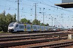 Durchfahrt am 14.06.2015 von MRB 460 006-0  BACHARACH  zusammen mit MRB 460 004-5 als MRB26 (Köln Hbf - Koblenz Hbf) in Koblenz Lützel in Richtung Endbahnhof.