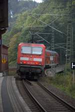 143 157 -6 schiebt hier die kurze RB nach Zwickau, nach dem Halt in Edle Krone.