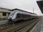 abellio 9442 113 als RB 16364 aus Erfurt Hbf, am 23.11.2015 in Sangerhausen.