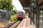 RB32 (RB 17573) von Salzwedel nach Stendal in Salzwedel und geschoben hatte eine 146er.