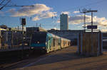 Die 245 211 konnte am 05.01.17 kurz vor ihrer Abfahrt nach Westerland im Bahnhof Hamburg Altona aufgenommen werden.