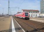 Hier eine RB75 nach Halle(Saale) Hbf., bei der Ausfahrt am 6.4.2010 aus Nordhausen.