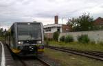 Burgenlandbahn 672 916  Burgenlandkreis  + 672 905  Stadt Roleben  als RB 34887 nach Naumburg (S) Ost, beim 6.