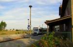 Nebenbahnromantik am 22.08.2012 in Khnhausen bei Erfurt.