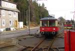 DB 479 203-2 als RB 29941 aus Cursdorf, am 16.03.2015 bei der Einfahrt in Lichtenhain.