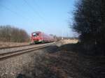 IRE aus Stuttgart nach Tbingen/ Rottenburg(Neckar)/ Aulendorf legt sich in die Kurve und nimmt Kurs auf seinen ersten Halt Reutlingen Hbf. (29.01.09)