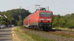 Regionalzug von Tbingen nach Stuttgart HBF bei Oberbohingen mit einer 143.