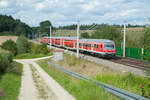 RE 4887 von Nürnberg Hbf nach München Hbf bei Petershausen, 21.08.2017