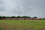 Ein Zug der DB Regio, so gesehen Mitte August 2020 in Oberschleißheim.