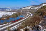 RE 4607 (Frankfurt (Main) Hbf - Würzburg Hbf) bei Himmelstadt, 12.02.2021