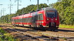 Diedersdorf am 04. September 2023 auf dem südlichen Berliner Ring fährt 442 325 als RB 22 nach Königs Wusterhausen.