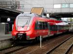 BR 442 (Bombardier Talent 2) als RB23 nach Michendorf im Hauptbahnhof Potsdam.(28.4.2013)