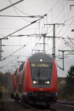 RB 49 nach Cottbus kurz vor der  Einfahrt in Senftenberg
20.11.2013 15:23 Uhr.