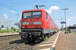 114 023 mit RB75  @ Gross Gerau am 05.06.2018