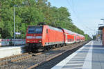 146 001 mit RE60 @ Eberstadt am 19.07.2018