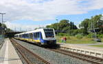 erixx 622 209 als erx 83470 von Bad Harzburg nach Hannover Hbf, am 04.08.2023 in Salzgitter-Ringelheim.