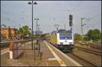 ME 146 541-8 mit dem ME 82835 nach Göttingen am 05.09.2014 bei der Ausfahrt aus dem Bahnhof Uelzen.