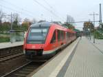 SauerlandNetz BR 648 ,als RB 52 von Dortmund nach Ldenscheid.(28.10.2007)