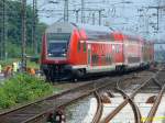 RE 6 Westfalen-Express (Hamm-Dsseldorf) geschoben von der 146 025-2.