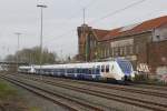 National Express 365 (442 365) als RB48 am 20.12.2015 in Wuppertal Unterbarmen.