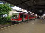 CFL 628 506-8 (9582 0 628 506-5 L-CFL BD) als RE 5220 nach Luxembourg, am 10.07.2012 in Trier Hbf.