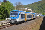 Rhenus Veniro VEN 650 350 als RB85 nach Bullay aufgenommen 05.05.2016 im Bahnhof Traben-Trarbach 