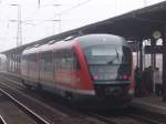 RB36974 von Stendal nach Braunschweig Hbf.kurz vor der Abfahrt im Bahnhof Stendal.Aufgenommen am 28.10.07