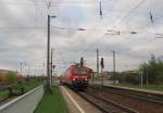 DB 143 291-3 mit der RB 16403 von Smmerda nach Erfurt Hbf, am 18.10.2013 in Erfurt Ost.