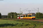 Tw 912 und Tw 847 als S 8 nach Eutingen im Gäu an der Bk Basheide 9.5.17