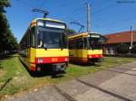 AVG 503 und AVG 512 stehen in Ettlingen (September 2010)