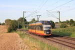 450 963 als S4 Öhringen-Cappel - Eppingen am 25.07.2020 zwischen Öhringen West und Bitzfeld. Grüße gehen auch an den TF.