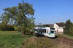 Kassel Regio-Tram Tw 713, Melsungen Schwarzenberg, 30.04.2017.