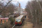 S-Bahn Berlin 481xxx // Berlin, unweit des Haltepunkts Oberspree.