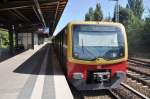 PANKETAL (Landkreis Barnim), 12.09.2010, Berliner S-Bahnlinie S2 nach Bernau im S-Bahnhof Zepernick