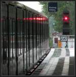 Am Signal -    Abfahrt am S-Bahnhof Baumschulenweg.