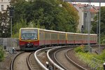 S7 nach Potsdam Hbf in Berlin Charlottenburg, am 11.08.2016.