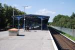 ZEUTHEN (Landkreis Dahme-Spreewald), 16.08.2009, Bahnhof der S-Bahn Berlin