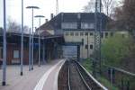 BIRKENWERDER (Landkreis Oberhavel), 05.12.2009, S-Bahnhof Birkenwerder (Berliner S-Bahnlinie S1)