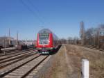 S-Bahn in Freital-Hainsberg am 26.3.2012