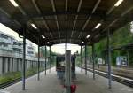 Impressionen aus Hamburg West: gusseiserne Sulen und hlzerne Dachkonstruktion am S-Bahnhof  Blankenese . 20.5.2013