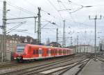 Triebwaggen der S-Bahn Hannover in Hannover am 02.04.2012.
