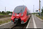 442 102 (Bombardier Talent 2) der S-Bahn Mitteldeutschland (DB Regio Südost) als S 37749 (S7) nach Halle(Saale)Hbf Gl.