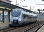 1442 627 als S5X nach Halle(Saale)am 18.12.2013 beim Halt im Bahnhof Werdau.